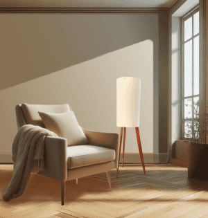 Sandbar Statement Floor  Lamp - Calico 110cm H