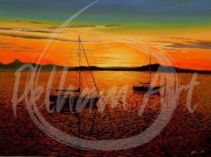 Sunset at Dunwich, Australia 2007