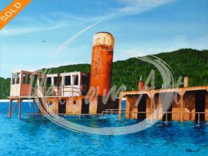 Tangalooma Wrecks, Moreton Bay, Queensland, Australia. 1995
